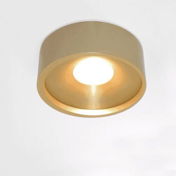 Artdelight Plafondlamp Orlando 1-lichts goudØ14cm