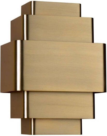 Artdelight Wandlamp Layers 3-lichts goud