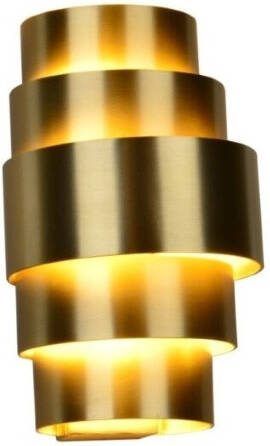 Artdelight Wandlamp Rolls 2-lichts goud
