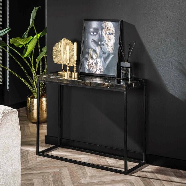 BelaLuz Haltafel Noble zwart en goud