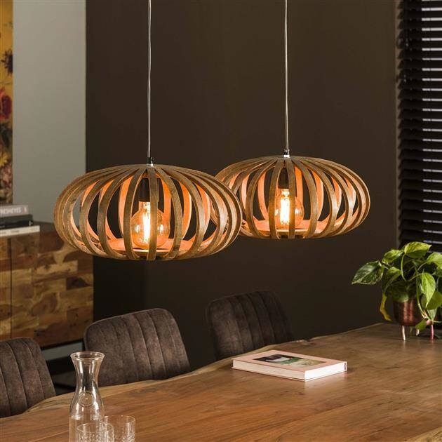 BelaLuz Hanglamp Myam 2-lichtsØ40 cm