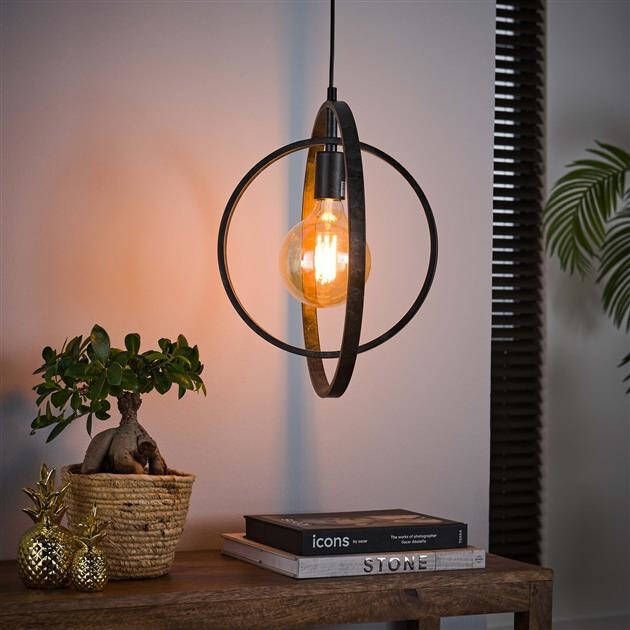 BelaLuz Hanglamp Ozon 1-lichts Charcoal