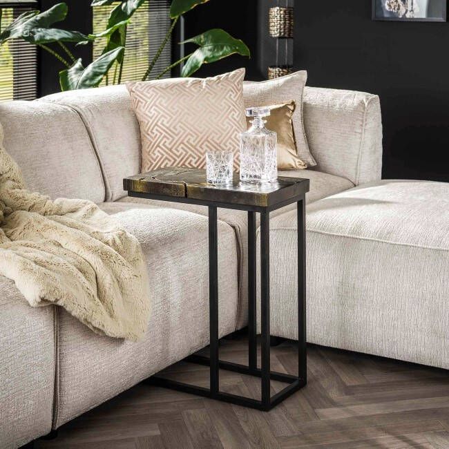 BelaLuz Laptoptafel Noble zwart en goud