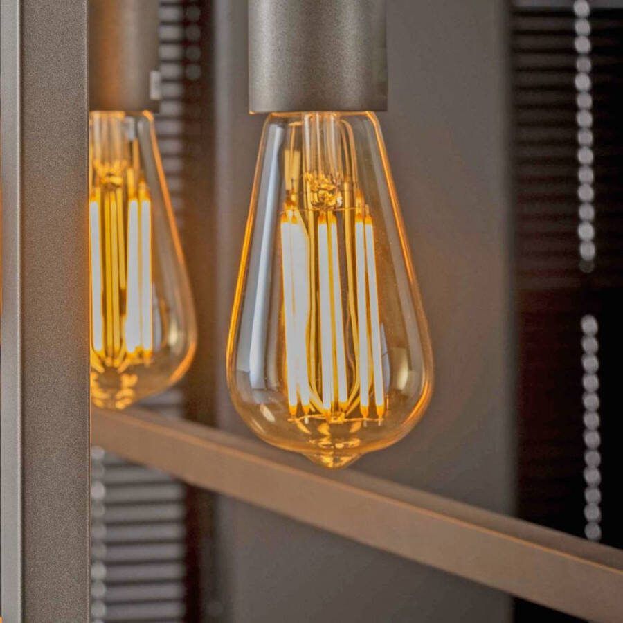 BelaLuz Lichtbron 6W Edison LED filament goldline