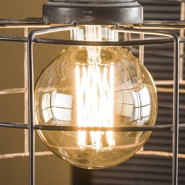 BelaLuz Lichtbron 6W BolØ9 5 LED filament goldline