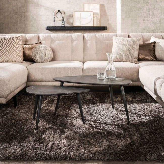 BelaLuz Salontafel Costa 2-set peer