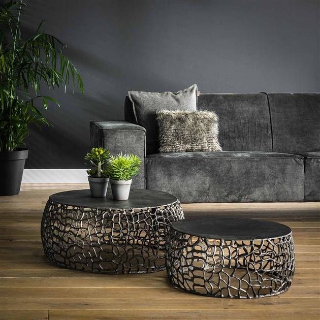 BelaLuz Salontafel Dante setØ75 cm