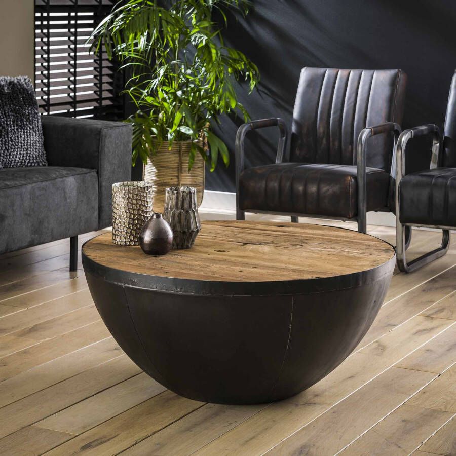 BelaLuz Salontafel MarsØ90 cm hardhout