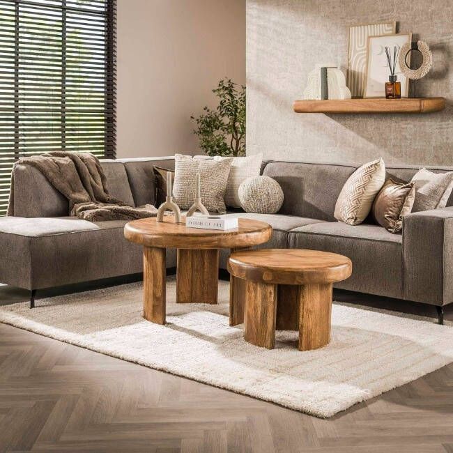 BelaLuz Salontafel Slick 2-set open
