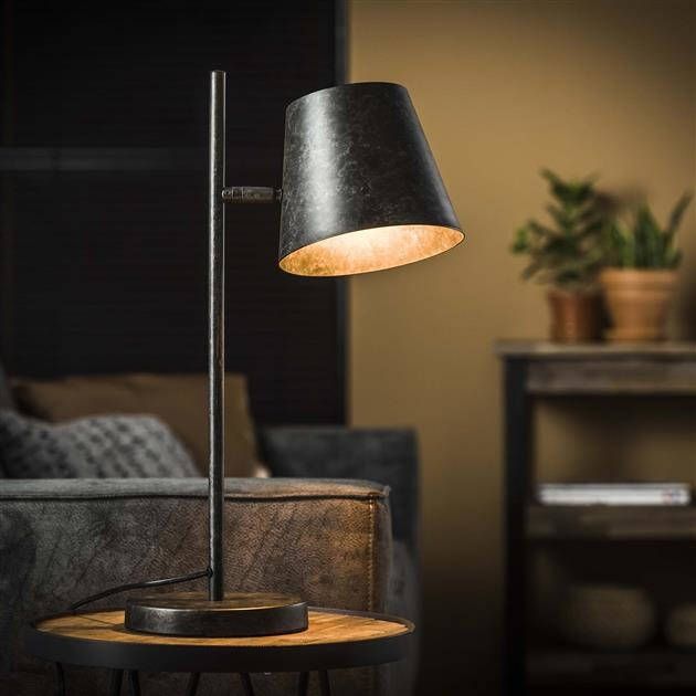BelaLuz Tafellamp Ronja Verstelbare Charcoal