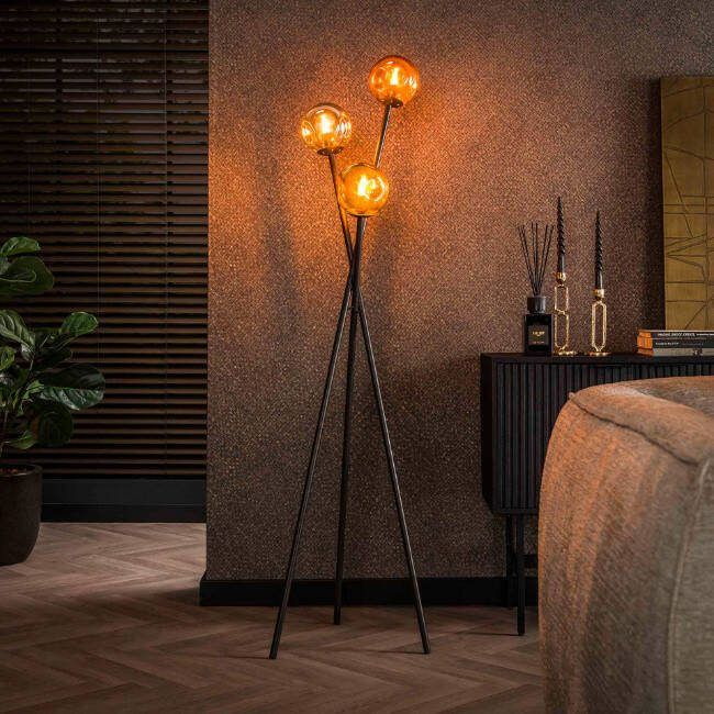 BelaLuz Vloerlamp Miro 3-lichts drie poots