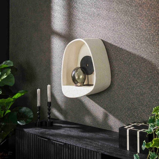 BelaLuz Wandschap Edas 46 cm composiet