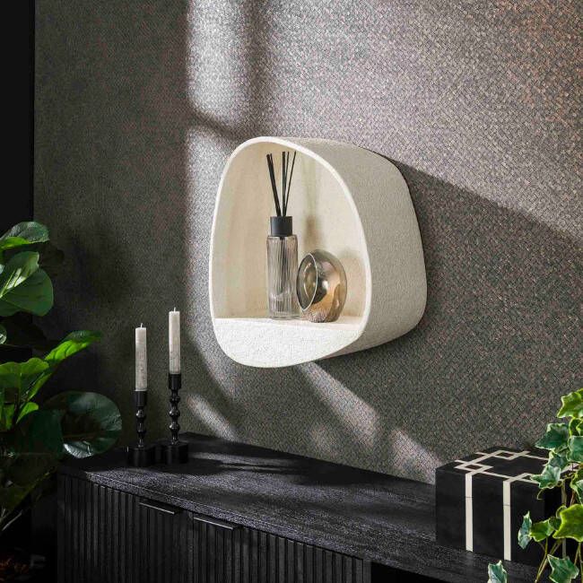 BelaLuz Wandschap Edas 49 cm composiet