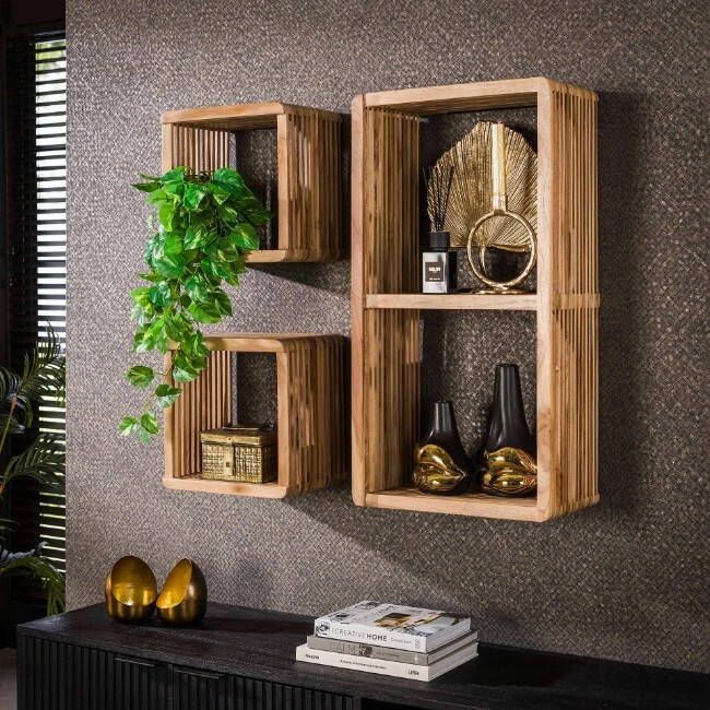 BelaLuz Wandschap Foden 3-set