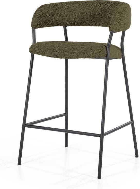 Eleonora Barstoel Luka groen polyester