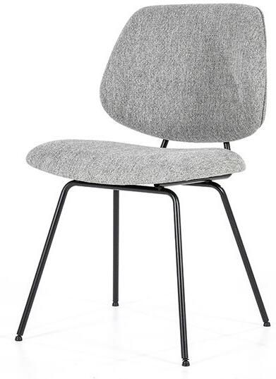 Eleonora | Stoel Lynn grijs fletcher | Zitmeubels eetkamer | Eetkamerstoel - Foto 2