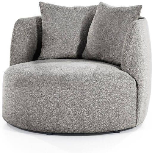 Eleonora Fauteuil Louis boucle grijs