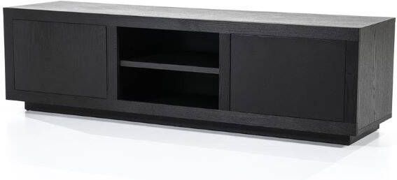 Eleonora TV meubel Helsinki 160 cm 2-drs. zwart