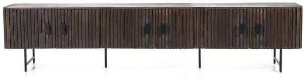 Eleonora Tv meubel Remi bruin 250 cm
