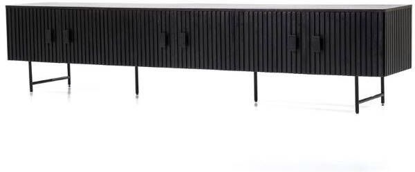 Eleonora Tv meubel Remi zwart 250 cm