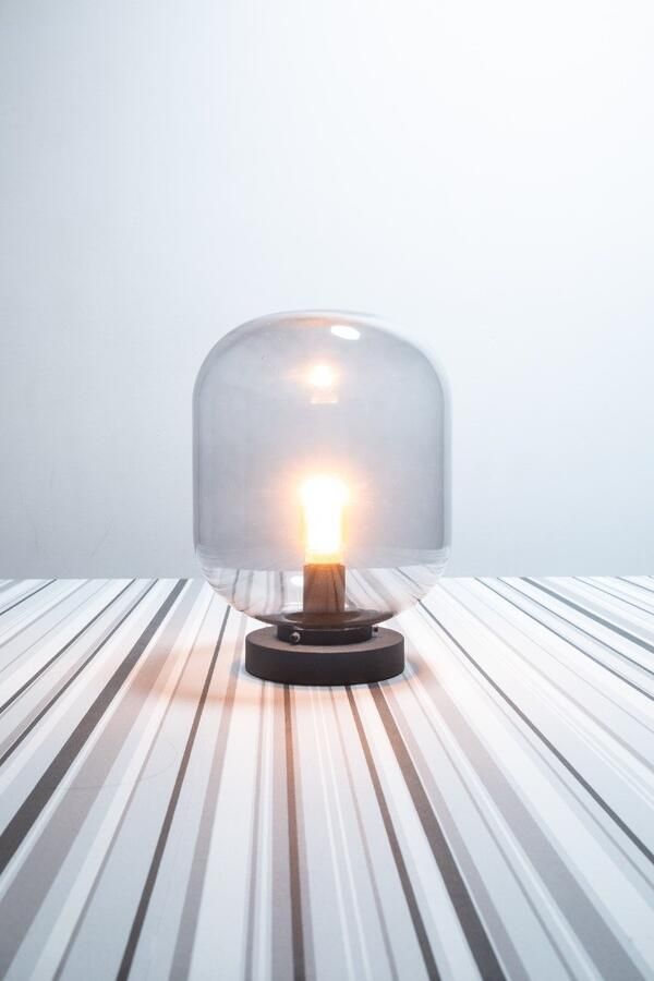 ETH expo trading ETH Tafellamp Benn H 31cm | Zwart Smoke