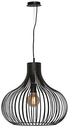 Freelight Hanglamp Aglio Mat Zwart 48cm