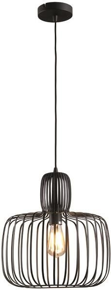 Freelight Hanglamp Costola Mat Zwart 45cm