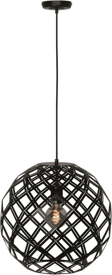 Freelight Hanglamp Emma 1 lichts 40 cm zwart