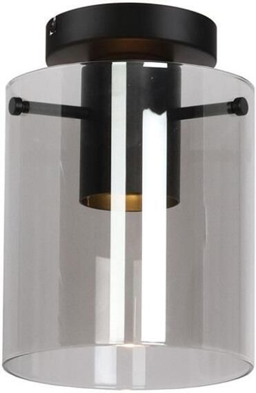 Freelight Plafondlamp Interno zwart met smoke glas - Foto 2