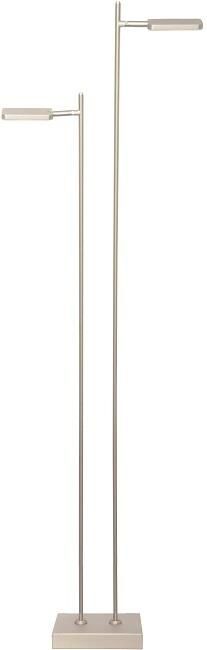 Freelight Vloerlamp Block Mat Chroom 2 Lichts