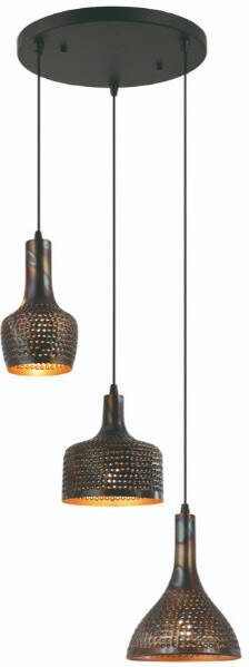 Freelight Hanglamp Cambal 3-lichts getrapt