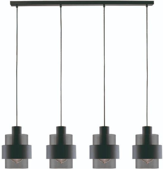 Freelight Hanglamp Chiasso 4-lichts smoke
