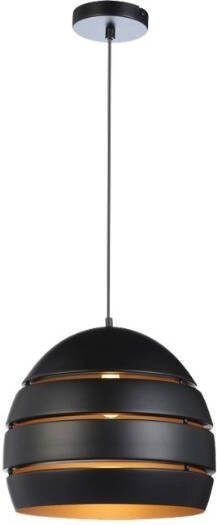 Freelight Hanglamp Djarin 1-lichts 40cm zwart