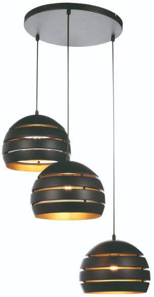 Freelight Hanglamp Djarin 3-lichts getrapt