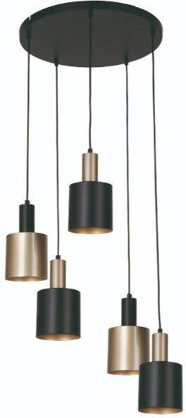Freelight Hanglamp Trofeo 5-lichts getrapt