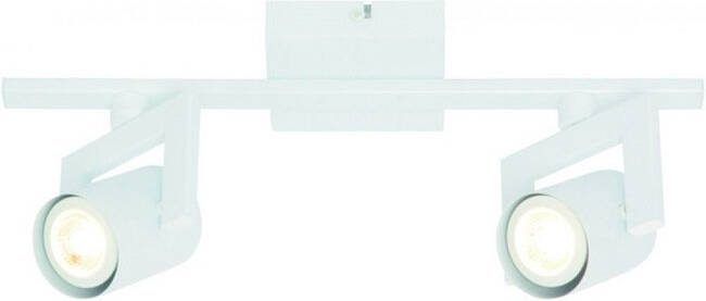 Freelight Opbouwspot Valvoled 2-lichts Wit