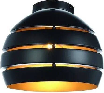 Freelight Plafondlamp Djarin 28cm zwart