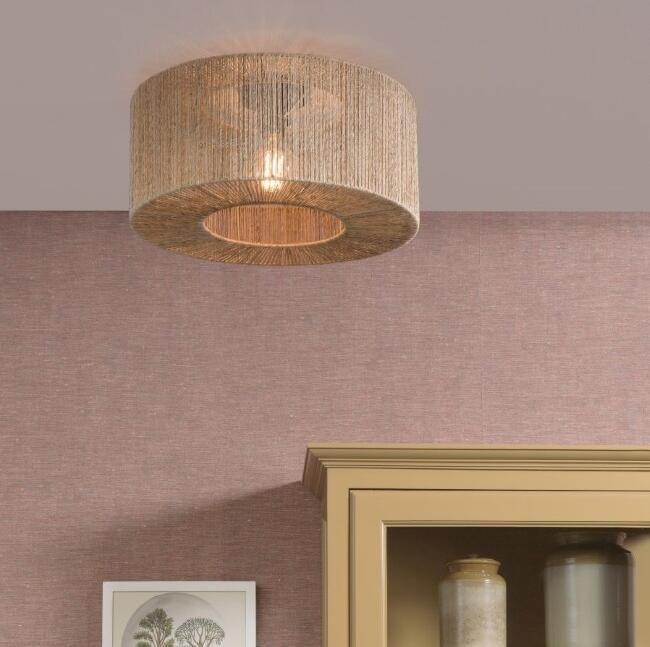 GOOD&MOJO Plafondlamp Iguazu 50cm Jute Naturel - Foto 2