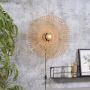 GOOD&MOJO Good & Mojo Wandlamp BROMO Bamboe Rond Product Met gloeilamp: Nee Product Grootte: Large (60 x 18cm) - Thumbnail 2