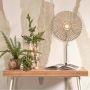 GOOD&MOJO Wandlamp Zanzibar Rotan Wit Ø40cm - Thumbnail 2