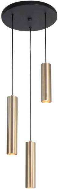 Highlight Hanglamp Perugia 3 lichts goud