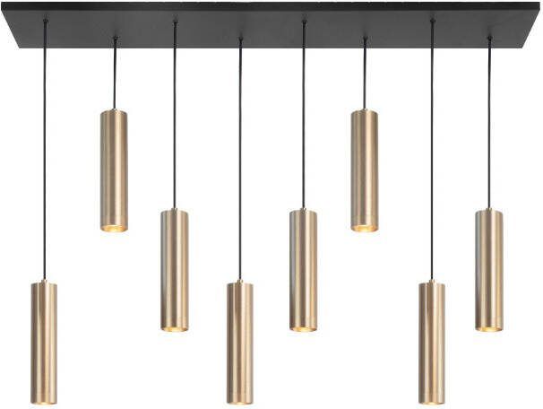 Highlight Hanglamp Perugia 8 lichts goud