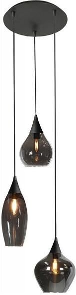 Highlight Hanglamp Cambio 3 lichts Ø 30 cm zwart - Foto 2