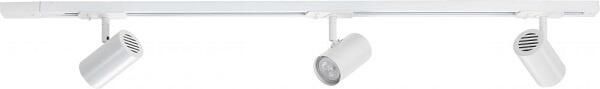 Highlight Railsysteem Trackline 100cm Wit incl. 3 Cilinder Spots