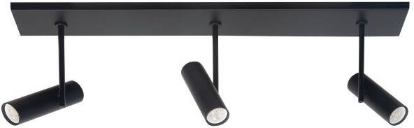 Highlight Opbouwspot Trend 3-lichts zwart