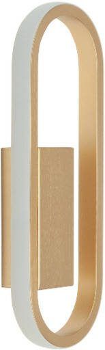 Highlight Wandlamp Anello 1 lichts Goud 30 cm