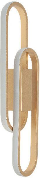 Highlight Wandlamp Anello 1 lichts goud 50 cm