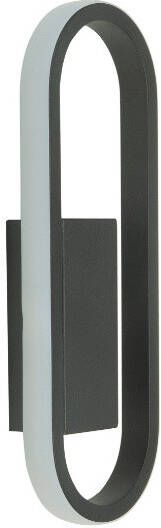 Highlight Wandlamp Anello 1 lichts zwart 30 cm