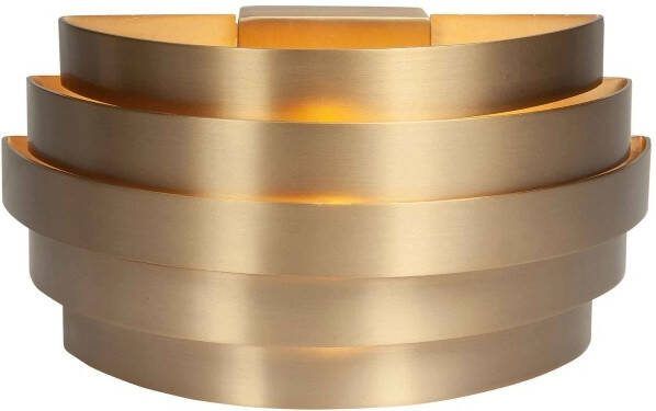 Highlight Scudo Wandlamp 1 lichts 25 cm Messing