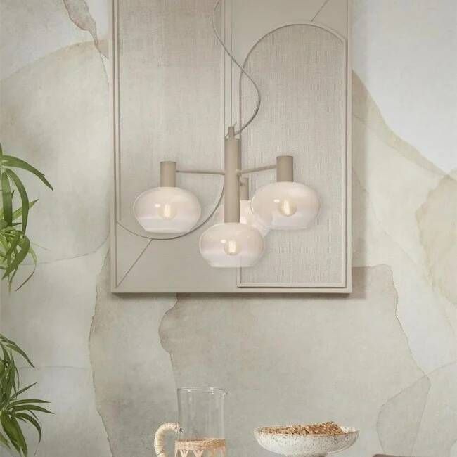 it's about RoMi Hanglamp Bologna 4-lichts melk wit